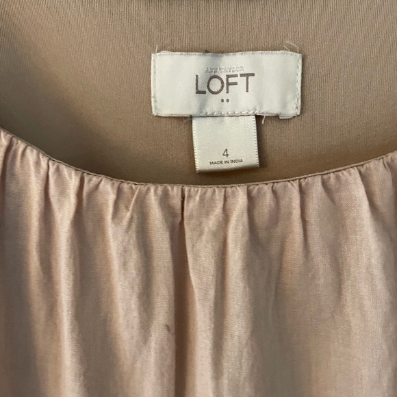 Loft size 4 color block dress - Picture 2 of 4